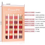 CmaaDu 20 Color Liquid Lipstick Set