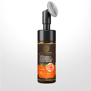 Khadi Natural Vitamin C Foaming Face Wash With In- Built Face Brush-150ml(EXP:8/2025)