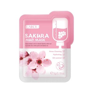 Laikou Sakura Mud Mask Mini Pack Sachet