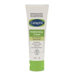 Cetaphil Moisturising Cream Dry to Normal, Sensitive Skin 80gm