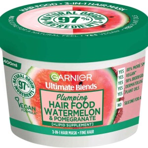 Garnier Watermelon & Pomegranate Hair Food 3-in-1 Mask