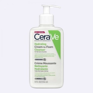 CeraVe Hydrating Cream-to-Foam Cleanser For Normal to Dry Skin - 236ml