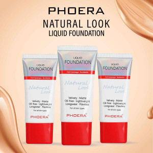 Phoera Natural Look Liquid Foundation EXP- NOV/2024