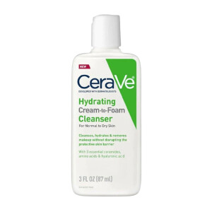 Cera Ve Hydrating Cream to Foam Cleanser Normal to Dry Skin 87ml