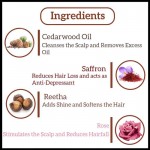 Khadi Natural Himalyan Cedar & Saffron Hair Cleanser- Sulphate & Paraben Free (EXP: July/2025)