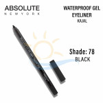 Absolute New York Waterproof Gel Eye Liner (Black)