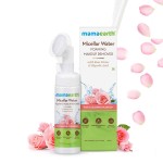 Mama Earth Micellar Water Foaming Makeup Remover with Rose Water and Glycolic Acid for Makeup Cleansing