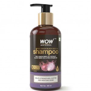 WOW Onion Shampoo for Hair Growth and Hair Fall Control, Expiry: January 2023