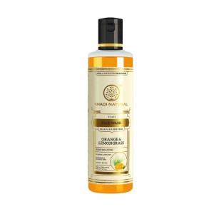 Khadi Natural Orange & Lemongrass Face Wash - SLS & Paraben Free(EXP:07/2024)
