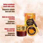 WOW Ubtan Face & Body Pack with Chickpea Flour, Almond Shell Powder, Saffron & Turmeric Extracts, Rose Water